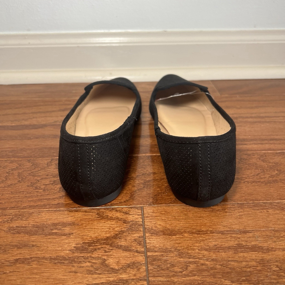 XOXO Vancy Black Fabric Womens 6 M Ballet Flats Shoe NEW - Picture 6 of 12
